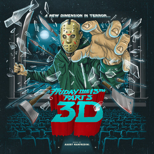 Harry Manfredini Friday The 13th Part III (Original Soundtrack) - Record Album - Vinyl LP