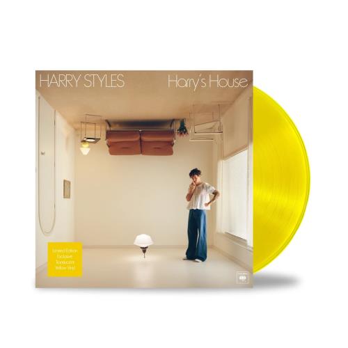Harry Styles Harry's House (Limited Edition, Translucent Yellow Vinyl) [Import] (2 Lp's)
