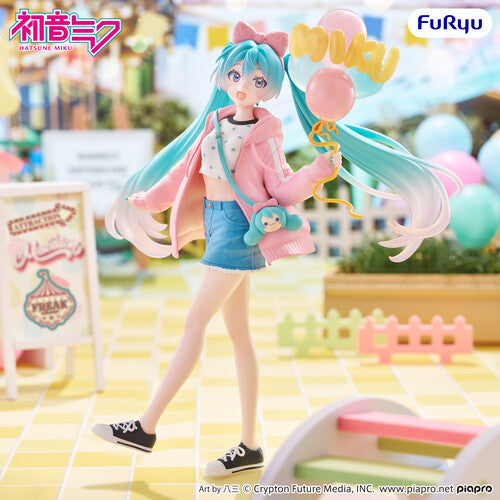 Hatsune Miku - Muchute Theme Park Date Statue Furyu - Hatsune Miku - Muchute Theme Park Date Statue - Collectibles