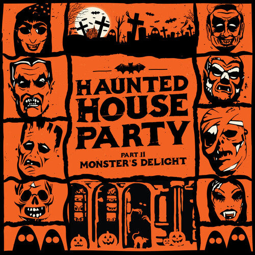 Haunted House Party Monster's Delight - Record Album - Vinyl LP