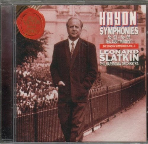 Haydn / Phil Orch/ Slatkin London Syms 3 - CD Album