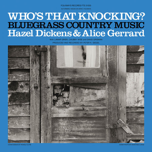 Hazel Dickens Who's That Knocking? - Record Album - Vinyl LP