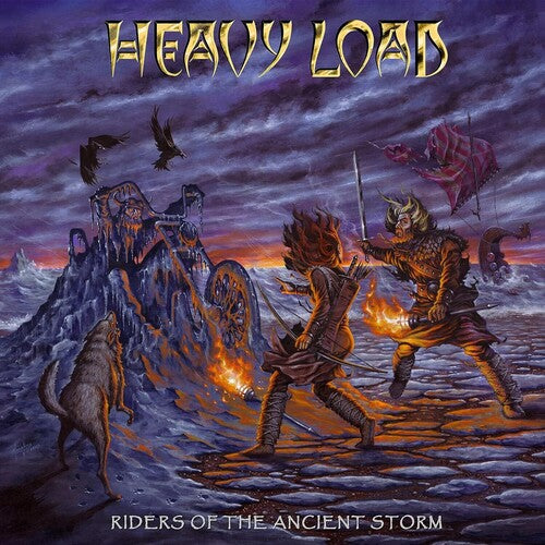 Heavy Load Riders Of The Ancient Storm - Record Album - Vinyl LP