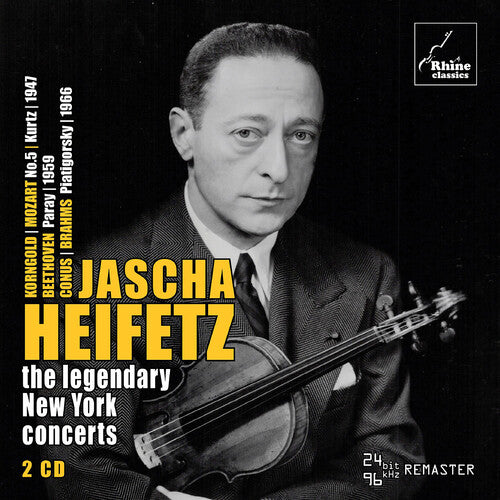 Heifetz Legendary New York Concerts - 2-Disc CD Album