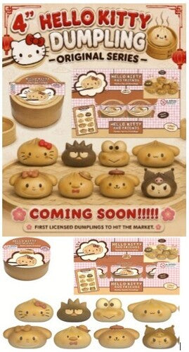 Hello Kitty Original Squishy Dumpling Blind Pdq Hello Kitty Original Squishy Dumpling blind box 24ct PDQ - CD Album