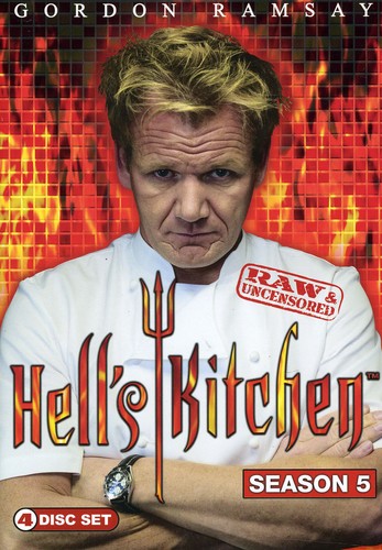 Hell's Kitchen: Season 5 Raw & Uncensored - 4-Disc DVD Set