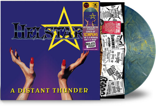 Helstar Distant Thunder - Record Album - Vinyl LP