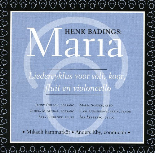 HENK BADINGS Maria - CD Album