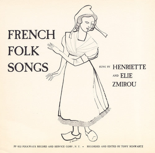 Henriette & Elie Zmirou French Folk Songs - CD Album