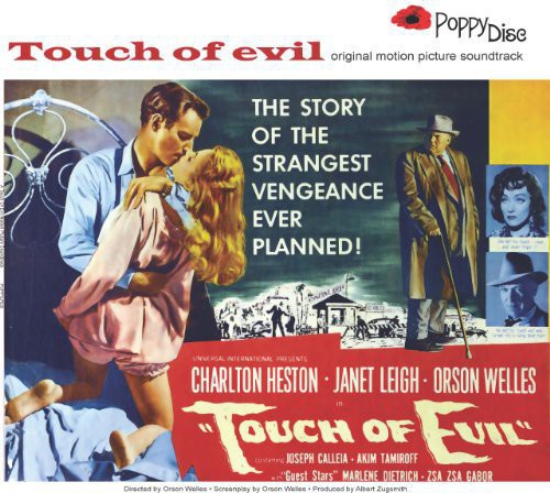 Henry Mancini Touch of Evil (Original Motion Picture Soundtrack) - Record Album - Vinyl LP