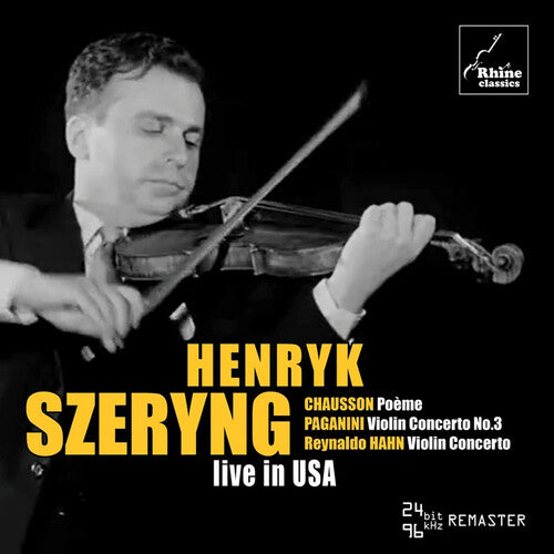 Henryk Szeryng Live - CD Album