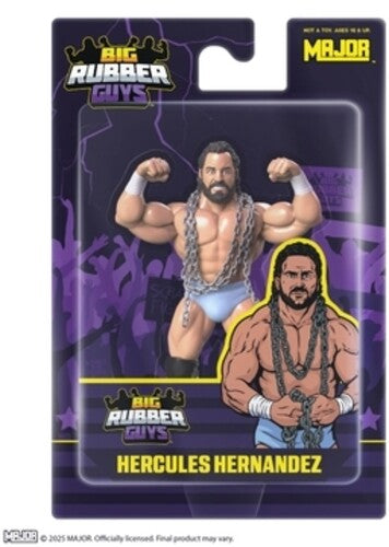 Hercules Hernandez Big Rubber Guys Wrestling Hercules Hernandez 8 Figure - Collectible Figure