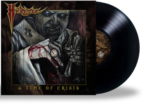 Heretic A Time of Crisis - Record Album - Vinyl LP