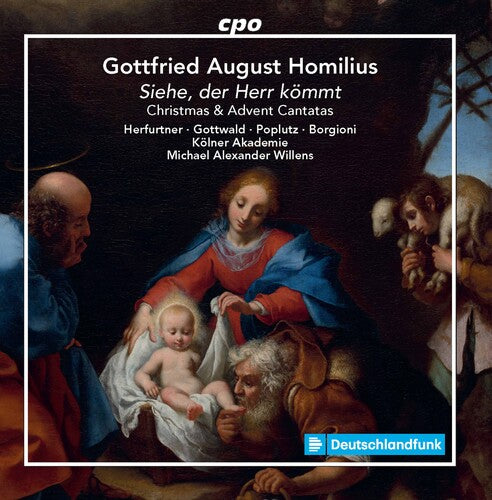 Herfurtne Gottwald Poplutz Borgioni Kolner Akad Christmas & Advent Cantatas - CD Album
