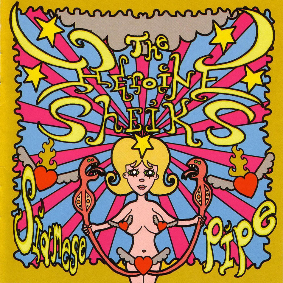 Heroine Sheiks Siamese Pipe