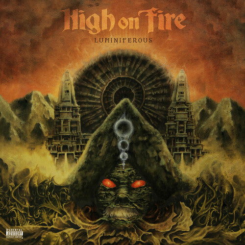 High on Fire Luminiferous (Opaque Olive Green) - Double Record Album - Vinyl LP