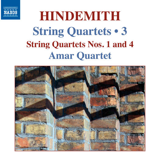 Hindemith / Amar Quartet String Quartets 3 - CD Album