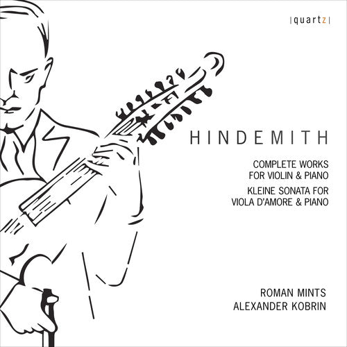 Hindemith / Mints / Kobrin Complete Works for Violin & Piano - CD Album