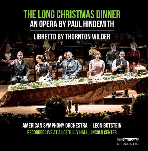 Hindemith, Paul / Zamora, Camille / Murphy, Sara Paul Hindemith: The Long Christmas Dinner - CD Album