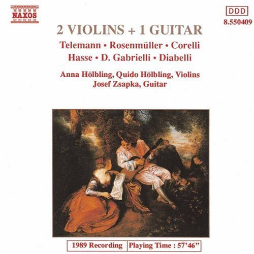Holbling, Anna & Quido / Zsapka, Jozef Two Violins & One Guitar 1 - CD Album