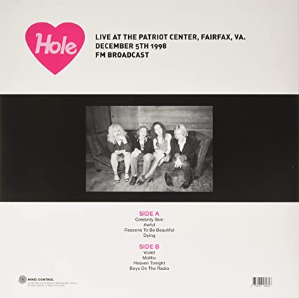 Hole Heaven Tonight: Live At the Patriot Center 12/5/98 [Import]