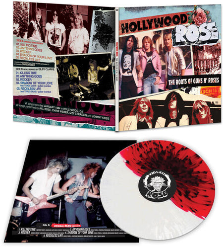 Hollywood Rose The Roots Of Guns N' Roses (Colored Vinyl, Red & White Splatter, Limited Edition, Remixes)