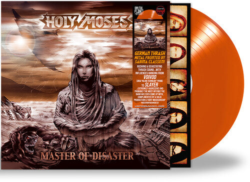 Holy Moses Master of Disaster - Record Album - Vinyl LP