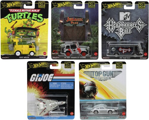 Hot Wheels Hot Wheels 1:64 Premium Pop Culture 10-Piece K Assortment - 10-Disc CD Album