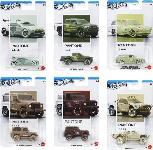 Hot Wheels Hot Wheels 1:64 Silver Series Pantone 10-Piece B Assortment - 10-Disc CD Album