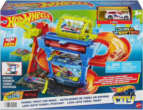 Hot Wheels Hot Wheels City Tunnel Twist Car Wash & Color Shifters Vehicle in 1:64 Scale - CD Album
