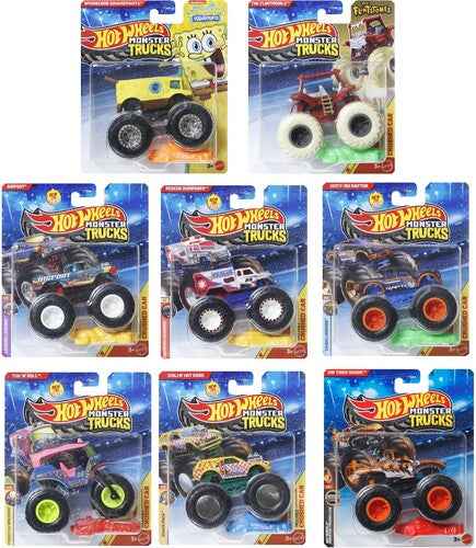 Hot Wheels Monster Trucks Hot Wheels Monster Trucks 1:64 8-Piece E Assortment - 8-Disc Record Album - Vinyl LP
