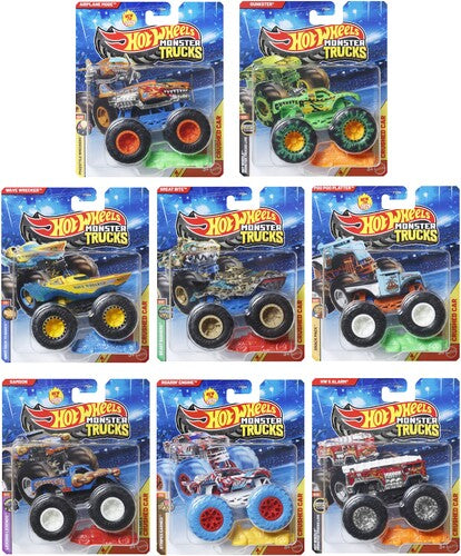 Hot Wheels Monster Trucks Hot Wheels Monster Trucks 1:64 8-Piece F Assortment - 8-Disc CD Album