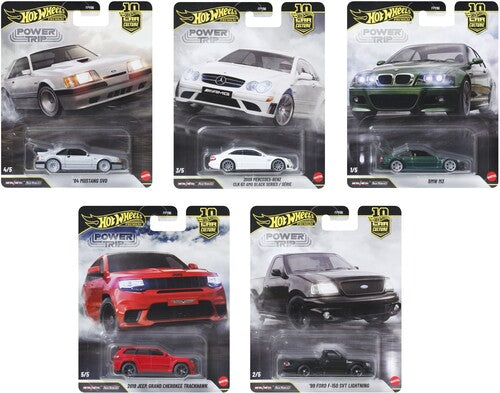 Hot Wheels Premium Hot Wheels Premium 1:64 Car Culture 10-Piece Power Trip R Assortment - 10-Disc CD Album