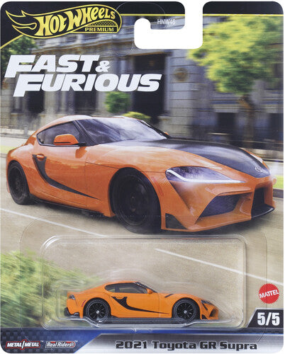 Hot Wheels Premium Hot Wheels Premium: Fast & Furious 2021 Toyota GR Supra - CD Album