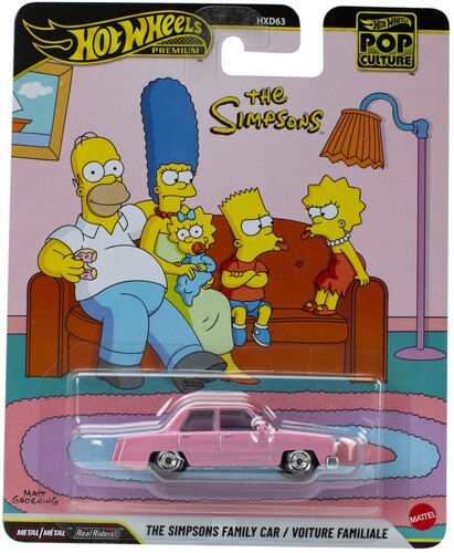 Hot Wheels Premium Hot Wheels Premium The Simpsons Family Car - CD Album