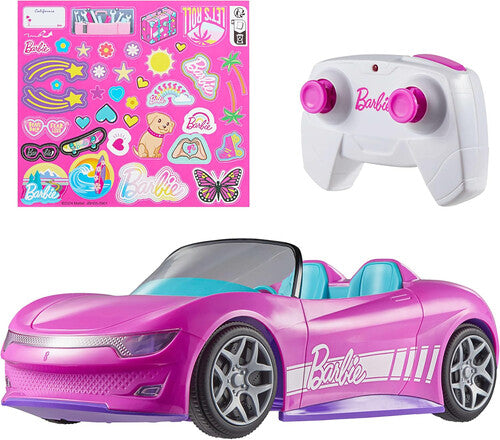 Hot Wheels Rc Hot Wheels R/C 1:12 Barbie Convertible Vehicle - CD Album