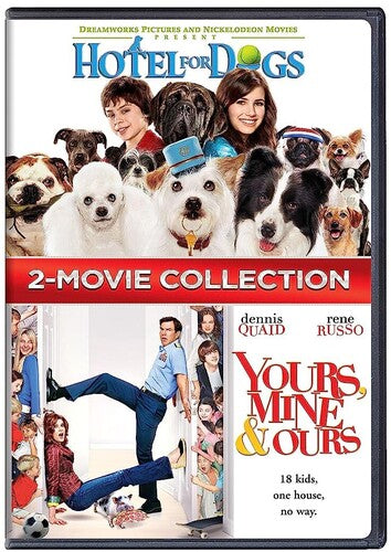Hotel for Dogs / Yours Mine & Ours Hotel for Dogs/Yours, Mine, And Ours - 2-Disc DVD Set