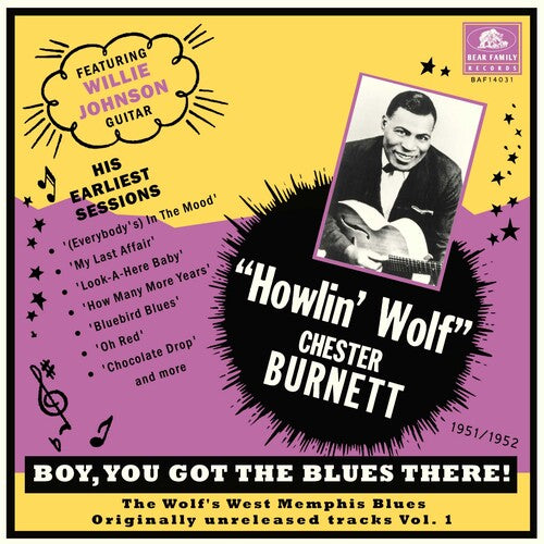 Howlin Wolf Boy You Got The Blues There! Vol. 1: The Wolf's West Memphis Blues - Record Album - Vinyl LP