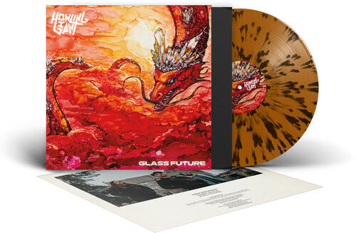 Howling Giant & Sergeant Thunderhoof Glass Future - Orange/Black - Record Album - Vinyl LP