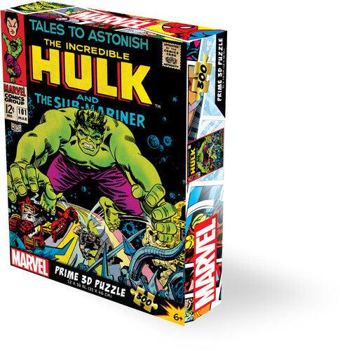 Hulk #101 300PC Marvel Comics Tales To Astonish #101 The Incredible Hulk and The Sub-Mariner 300pc 18x12 in 3D Lenticular Puzzle - CD Album