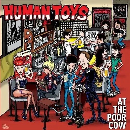 Human Toys At The Poor Cow - Record Album - Vinyl LP