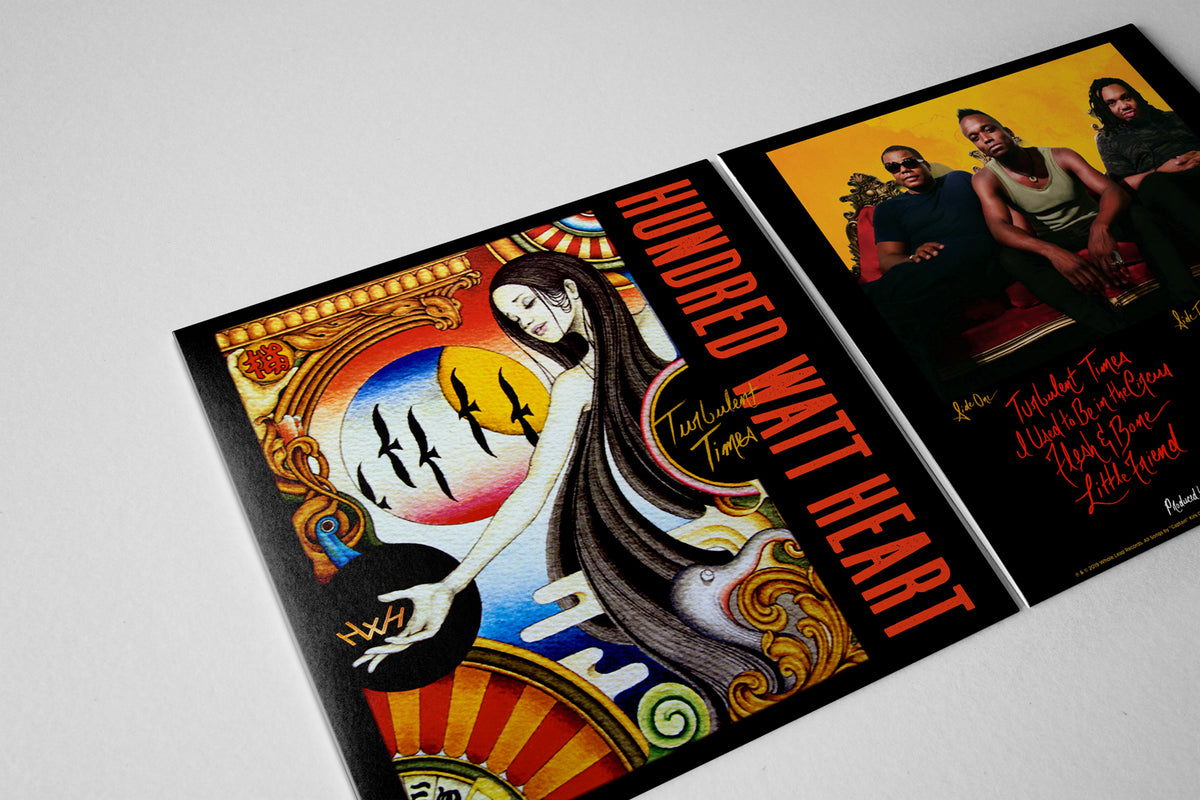 Hundred Watt Heart Turbulent Times (Limited Edition, 180 Gram Clear Vinyl)