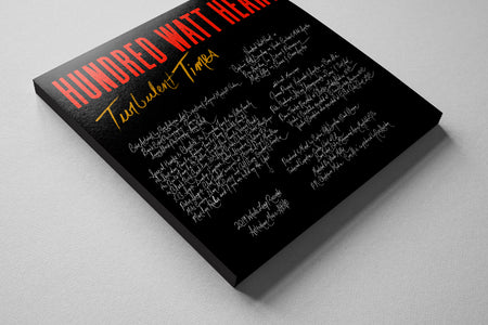 Hundred Watt Heart Turbulent Times (Limited Edition, 180 Gram Translucent Blue Vinyl)