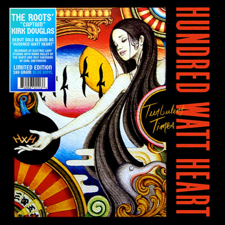 Hundred Watt Heart Turbulent Times (Limited Edition, 180 Gram Translucent Blue Vinyl)