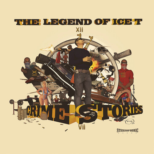 Ice T The Legend Of Ice T: Crime Stories - Triple Record Album - Vinyl LP
