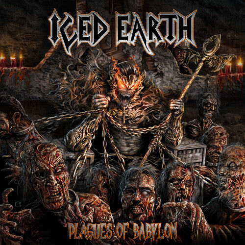 Iced Earth Plagues of Babylon - Double Record Album - Vinyl LP