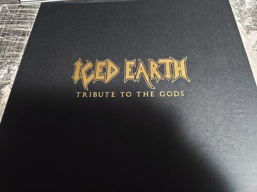 Iced Earth Tribute To The Gods (Luxurious Box Embossed in Gold) - Record Album - Vinyl LP