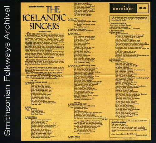 Icelandic Singers The Icelandic Singers - CD Album