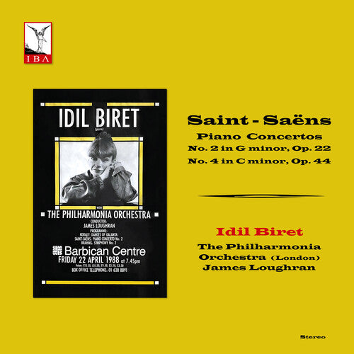 Idil Biret Saint-Saens: Piano Concertos Nos. 2 & 4 - Record Album - Vinyl LP