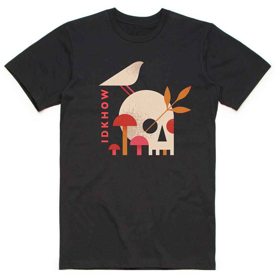 iDKHow Mushroom Skull Black